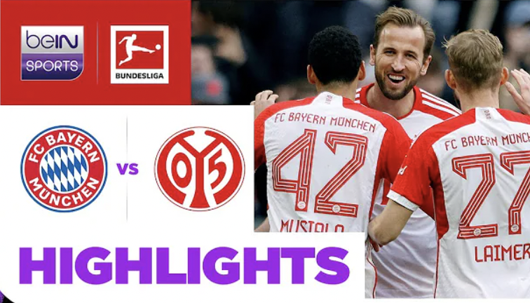 Bayern Munich 8-1 FSV Mainz | Bundesliga 23/24 Match Highlights